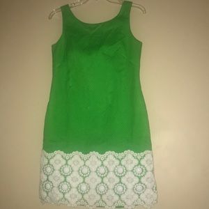 Lilly Pulitzer Green Jubilee Fitch Dress